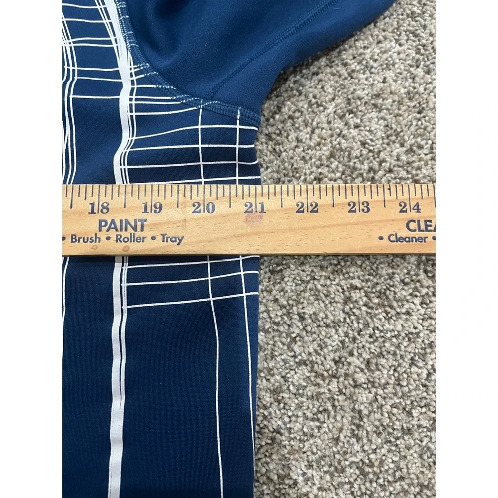 The North Face Mens Blue‎ Graphic Full Zip Fleece Hoodie Jacket Size Medium